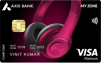 Axis Bank MY Zone Credit Card