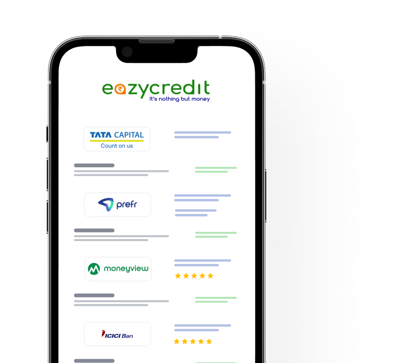 Eazy Credit App Interface